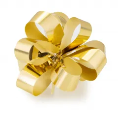 Metallic Gold Pull-bow Ribbon